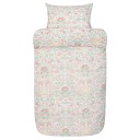 Høie Of Scandinavia Sengetøy 140x220 cm - Henne dusty rose - Bæk og bølge sengetøy - 100% bomull - Høie dynetrekk