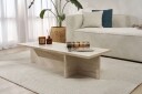 Zephral Sofabord 120 cm - Beige