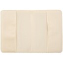 DARK Tweed Passport Cover Off White