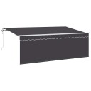  Innvendbar Markise Antrasitt 350 x 200 cm