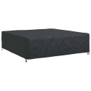  Trekk til utemøbler Svart 260 x 260 x 90 cm 600D