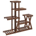 vidaXL Blomsterstativ 110x25x96 cm heltre gran