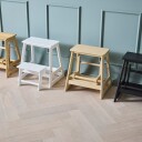 Cinas Skala stepladder and stool 2 steps Bamboo 5169003