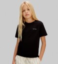 Calvin Klein Chest Inst.logo Ss T-Shirt Black 128
