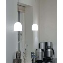Piet Hein Super 215 Taklampe Opal med Rød Ledning