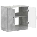 vidaXL Baderomsvaskeskap HOORN Betonggrå 59,5 x 31,5 x 56 cm