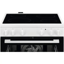 Electrolux LKR64000NW Keramisk Komfyr med Varmluft og Grill 60cm Hvit