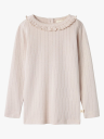 Lil- Atelier Rachel Nis Long Sleeve Slim Top Grå 92
