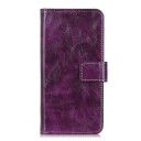 INCOVER Huawei P Smart 2021 Blankt PU Skinndeksel m. Lommebok - Lilla