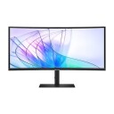 Samsung ViewFinity S6 34" Buet PC-skjerm UWQHD 3440x1440 Sort