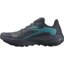 Salomon Men's Genesis Carbon/Tahitian Tide/Quiet Shade 44, Carbon / Tahitian Tide / Quiet Shade