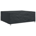  Trekk til utemøbler Svart 300 x 250 x 70 cm 420D