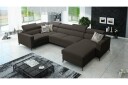 Galbally 4 sits Hörnbäddsoffa Dark brown  