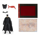 Batman 10cm Actionfigur med Tøykappe og Bevegelige Ledd