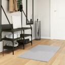 Teppe HUARTE kort luv mykt og vaskbart grå 60x110 cm
