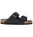 Birkenstock Unisex Arizona Oiled Leather Regular 43, Black
