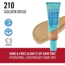 Rimmel Kind & Free Glow It Up Foundation Golden Beige 210 - Fuktighetsgivende Skin Tint