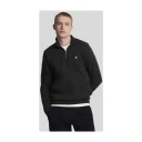 Lyle & Scott Loopback Quarter Zip Sweat - Black - XXL