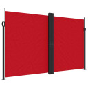  Uttrekkbar sidemarkise 200x1200 cm rød 4004852