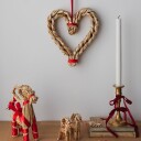 Seasons JULEBUKK MED RØD SLØYFE 44 CM