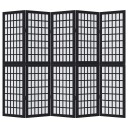  Romdeler 5 paneler svart heltre keisertre 8721012074699