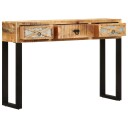 vidaXL Konsollbord 110x30x76 cm heltre mango