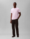 Calvin Klein Ss Micro Logo Crewneck Tee   Purple   S