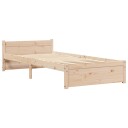vidaXL Sengeramme heltre 90x190 cm 3FT Single