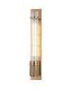 Shaw vegglampe antikk messing