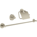 Grohe Essentials baderomssett Matt Nikkel