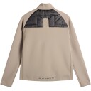 J.LINDEBERG Heyden Quilt Hybrid Jakke Herre Beige/Svart 2XL