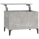  Salongbord betonggrå 60x44,5x45 cm konstruert tre