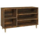 vidaXL Skoskap r?kt eik 102x36x60 cm konstruert tre