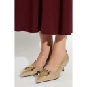 Ferragamo Dame Sko Beige 39 1/2 EU,
