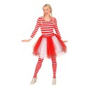 Widmann Tyllskjørt Hvit Rød One size 30107