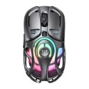Onikuma DM02 Gamingmus med RGB-bakgrunnsbelysning Grå