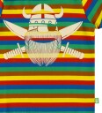 Danefæ T skjorte   Dane Rainbow Ringer   Primær Pirat   Danefæ   6 år 116   T skjorte