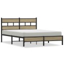  Sengeramme uten madrass sonoma eik 150x200 cm konstruert tre 8721158378453