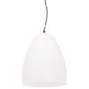 vidaXL Industriell hengelampe 25 W hvit rund 32 cm E27