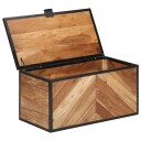  Putekasse 60x30x30 cm heltre akasie og jern 8721012161092