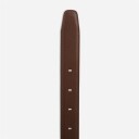 Maison Boinet Smooth Leather Belt Cacao