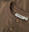 Lil"Atelier Nmmdolan Len Ss Loose Top Lil Brown 92