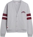 Tommy Hilfiger Varsity Cardigan   LIGHT GREY HEATHER   XXL
