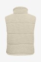 ONLY Onlsandra Teddy Waistcoat Otw Noos   Cream   XL
