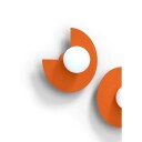 Swedish Ninja - Candy Big Circle 270 S Vegglampe Zesty Orange Swedish Ninja