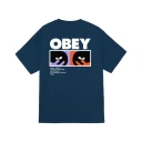Obey Herre Topper Blå L,