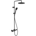 Duravit dusjsystem, sort
