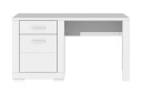 Skrivebord Janyha 138 cm med Oppbevaringshylle + Skap   Hvit