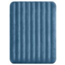 INTEX Luftmadrass med pumpe INTEX Mørk blå og grå 152 x 203 x 25 cm