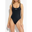 Versace Dame Svømmetøy Svart L,